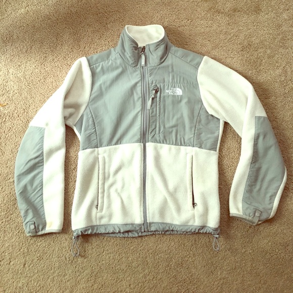 White North Face Denali Fleece - Picture 1 of 3